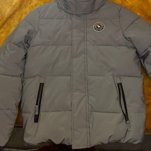Kids reflective puffer coat